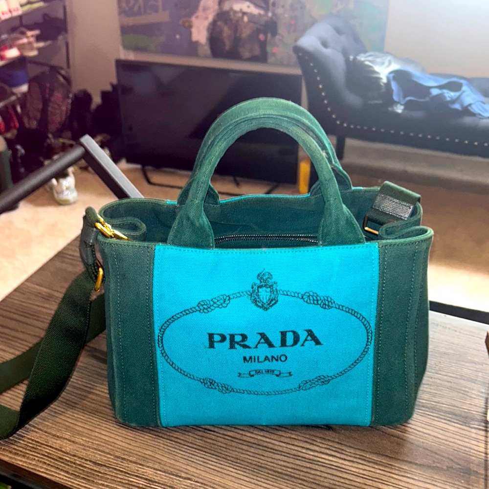 Prada Canapa tote